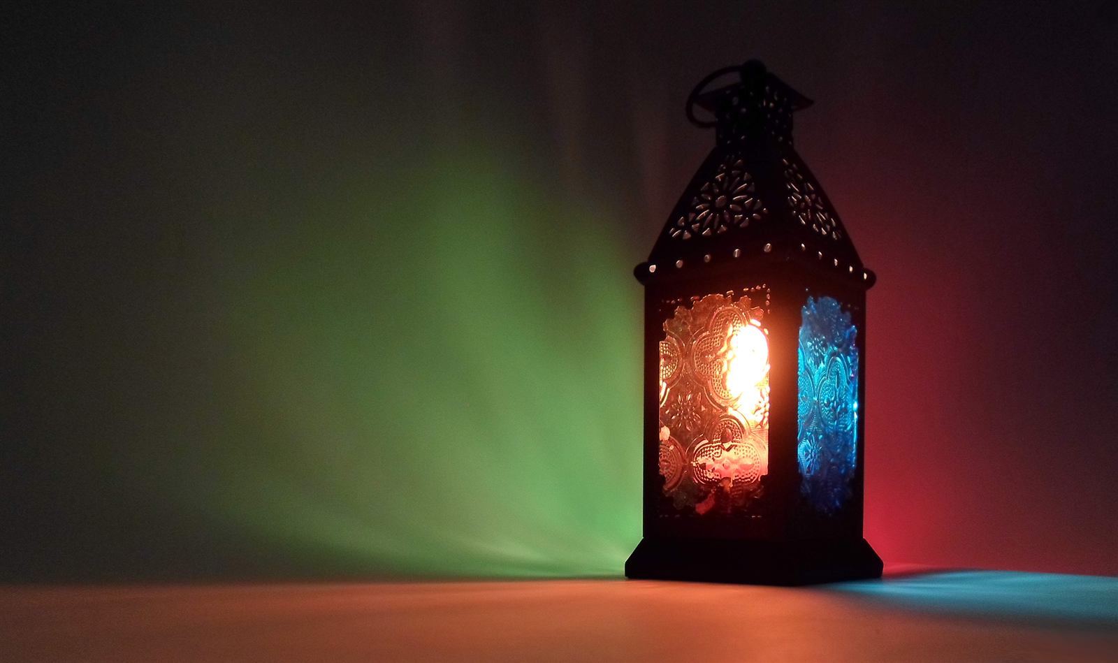 A traditional Ramadan fanous (lantern)